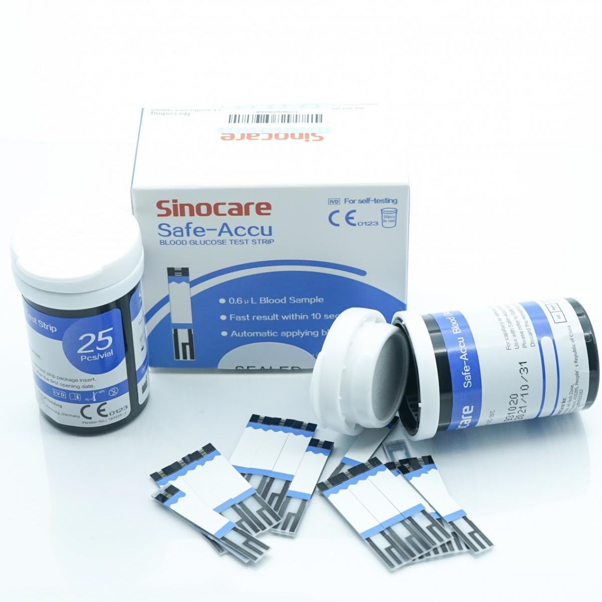 Blood Glucose Strips (SafeAccu) Endure Medical
